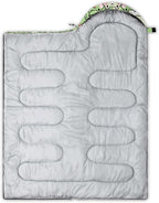 QOOMO Axolotl Cute Camping Sleeping Bags,3 Season Warm & Cool Weather,Lightweight,Waterproof Sleeping Bags for Adults & Kids,Traveling,and Outdoors
