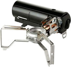 Snow Peak Home and Camp Burner, Camping Stove, Backpacking, Automatic Ignition, Black