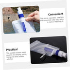 YARNOW 1pc Folding Outdoor Water Filter Bag Portable Water Pouch for Camping Hiking and Climbing Leak Design for Convenient Storage