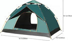 Tents for Camping, Pop up Tent, 2 Person Camping Tent, Spacious, Lightweight Portable Backpacking Tent for Outdoor Camping, Hiking