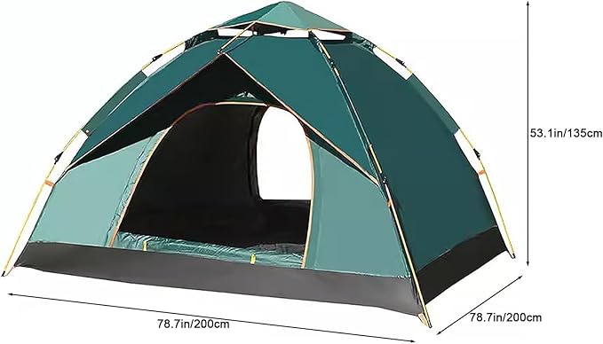 Tents for Camping, Pop up Tent, 2 Person Camping Tent, Spacious, Lightweight Portable Backpacking Tent for Outdoor Camping, Hiking