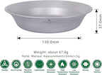 Boundless Voyage Ultralight Titanium Bowl Pan Plate Dish with Carry Bag Outdoor Camping Portable Tableware Cookware (Ti1112T (Shallow Bowl))
