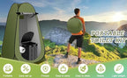 Portable Toilet Kit, Camping Toilet with Pop-Up Privacy Tent Toilet Bags, Washable Portable Outdoor Showers Changing Rooms
