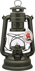Feuerhand Galvanized Storm Lantern, Green, 26 cm