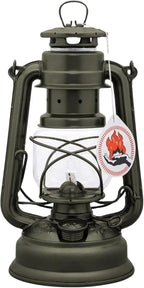 Feuerhand Galvanized Storm Lantern, Green, 26 cm