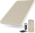 Freein 4" Drop Stitch Camping Air Mattress, Inflatable Sleeping Pad with Firm 7 PSI Support, Fast Inflation Portable Tent & Car Camping Bed, 76" x 51"
