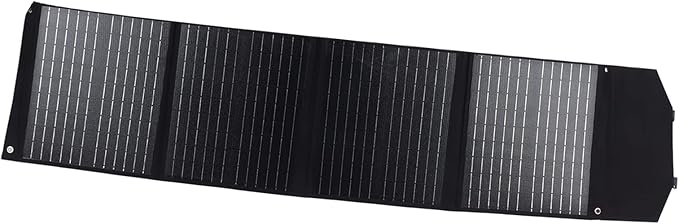 Foldable Solar Panel Waterproof Portable 4 Folds Folding Solar Panel Battery Charger for Camping Outdoor 100W 18V
