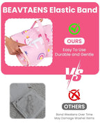 Toddler Nap Mat with Pillow and Minky Blanket, Large 55"x36" Sleeping Bag, Washable, Lightweight, Easy to Roll, Perfect for Preschool, Daycare, Kindergarten, Travel, Boys and Girls-Horse