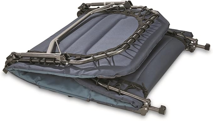 Guide Gear Ultimate Comfort Padded Camping Cot; 400-lb. Capacity, for Camping, Fishing or by The Beach and Swimming Pool Blue