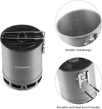 Fire-Maple Petrel Quickboil Pro Ultralight Cooking System – Compact & Fast-Boiling Backpacking Stove Pot Set, Ideal for Hiking, Solo Camping, Travelling, Hunting Trips, etc | FMC-G3