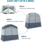 Shower Tent, Outdoor Camping Privacy Shelter-Dressing Changing Room-Portable Toilet Tent for Hiking Sun Shelter Picnic Fishing