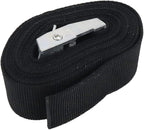 5Pcs Tie Down Straps Black Nylon Strap 1"*78.74" (6.56ft) Adjustable Straps with Heavy Duty Cam Lock Buckles, Lashing Strap for Backpacking, Outdoor Activities