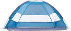 VEVOR Beach Tent Sun Shelter for 4 Person, UPF 50+ Protection, Portable Sun Shade Beach with Carrying Bag & Sand Pockets, Lightweight and Easy Setup Beach Umbrella for Camping Fishing Outdoor Picnic