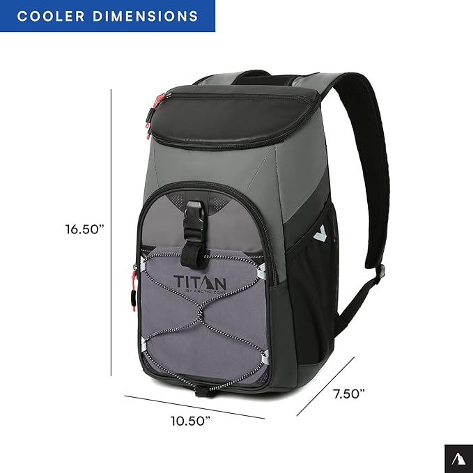Titan by Arctic Zone Deep Freeze Backpack Cooler 24 Can