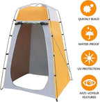 Camping Tent,Shower Tent, Changing Camping Pop-Up Tent Room Beach Changing Room Awning - 120×120×180cm/47.24×47.24×70.87inch