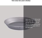 Boundless Voyage Ultralight Titanium Bowl Pan Plate Dish with Carry Bag Outdoor Camping Portable Tableware Cookware (Ti15166B (Plate-S))