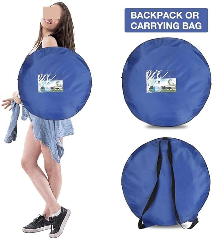 Camping Tent,Shower Tent, Storage Bag Pop Up Toilet Tent Privacy Beach Tents Shelters Portable Outdoor Changing Room for Outdoor Camping Fishing Beach