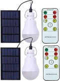 Solar led Light Bulb Portable Rechargeable lamp for Indoor Outdoor Work Emergency Camping Lantern Torch Step pet Home (7W 2PCS RC)