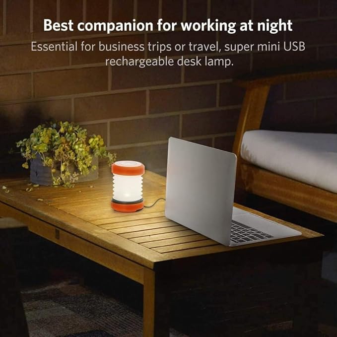 THORFIRE Collapsible LED Camping Lantern Rechargeable, Portable Hand Crank Lantern Flashlight with 4 Light Modes for Power Outage, Hiking, Emergency, Fishing (2 Pack)