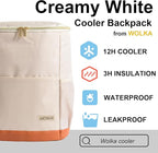 Insulated Cooler Backpack Outdoor - Leak Proof Backpack Cooler 30 Cans, Waterproof Lightweight Cooler Bag for 12h Hot/Cold Retention - Soft Cooler for Travel, Camping, Beach, Lunch