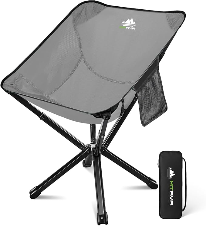 Lightweight Folding Camping Chair — Compact One-Piece Design, Quick Setup, Stable Aluminum Frame, Portable Chair for Travel, Hiking & Short Outdoor Breaks