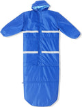 Macarrie Wearable Sleeping Bag with Dual Hoodie,Longsleeves,Pockets and Adjustable Drawstring，Ideal for Camping, Cold Weather Hiking, Blanket,Shelter