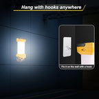 Cordless LED Work Light for Dewalt 20V Battery,Camping Lantern with Switch & Type C Output Port,Low Voltage Protection,20W 1300~2900LM,Potable for Workshop,Emergencies,Outdoor(No Battery)