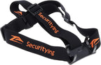 SecurityIng Elastic Headband Adjustable Headlight Strap with 400mm Head Fastening Strap for 22mm - 26mm Headlight Bracket, Nylon Headlamp Straps (1 Pack)