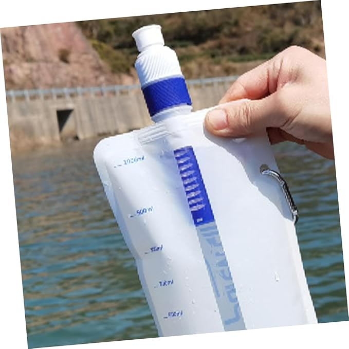 Yardwe 3pcs Portable Water Bag Compact Water Filter Bag for Hiking Camping and Daily Use Leak Design for Easy Storage and Transport Outdoor Hydration