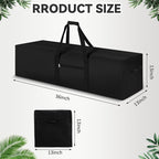 36 x 13 x 13 Inch, 100 L Extra Large Duffle Bag Camping Tent Storage Bag Heavy Duty Waterproof Sports Equipment Carrying Case for Tent Pole Travel Canopy Hammock Tripod Fishing Outdoor Moving