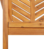 Patio Dining Chairs 2 pcs,Outdoor Chairs,Decorative Chair,Reception Chair,Picnic Chair,Camping Chair,Breakfast Chair,Bistro Chair,for Backyard,Garden,Porch,Solid Wood Acacia