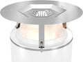 Upgraded Heat Deflector for Solo Stove Yukon 27’’, 304 Stainless Steel Heat Diffuser with Detachable Legs & Fix Hoop, Capture and Redirect Warmth, Camping Accessory