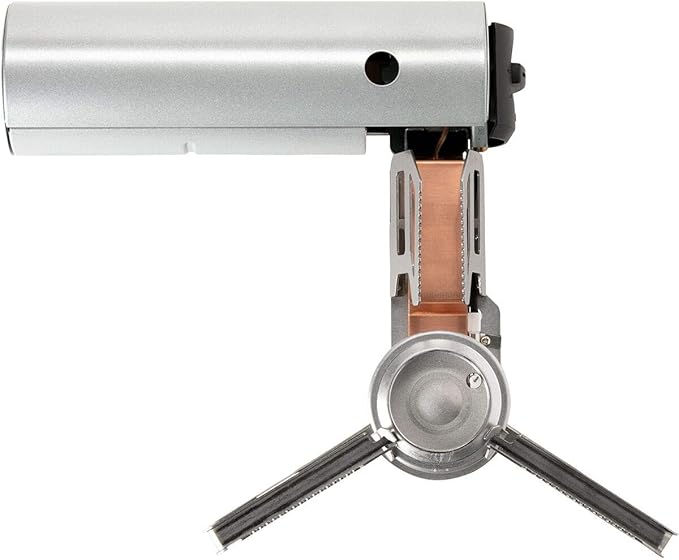Snow Peak Home and Camp Burner, Camping Stove, Backpacking, Automatic Ignition, Silver