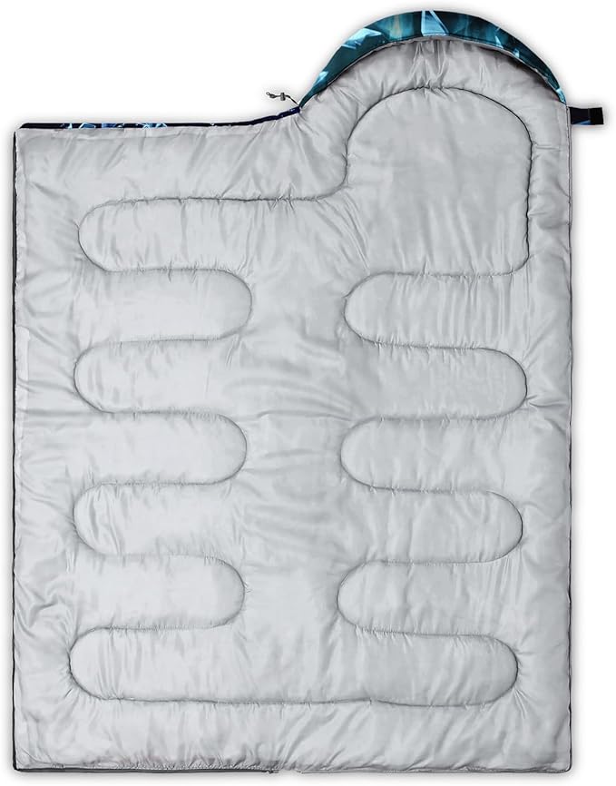 HOSIMA Dear Hunting Pattern Cold Weather Sleeping Bags for Kids Adults,Black Light Weight Waterproof Sleeping Bags for Outdoors Hiking.