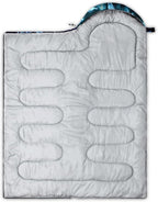 HOSIMA Dear Hunting Pattern Cold Weather Sleeping Bags for Kids Adults,Black Light Weight Waterproof Sleeping Bags for Outdoors Hiking.