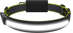 OPTIMAL VENTURES LITEBAND ACTIV Rechargeable LED Headlamp, 1000 Lumens, 210° Wide Beam, Lightweight No-Bounce Fit, IPX4 Weather Resistant, Black