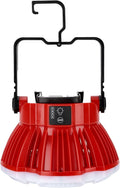 2400LM LED Camping Lantern for Milwaukee m18 Battery, 24W LED Work Light for Car Repairing , Camping, Emergency and Hurricane, Hiking, Fishing (Battery not Included)
