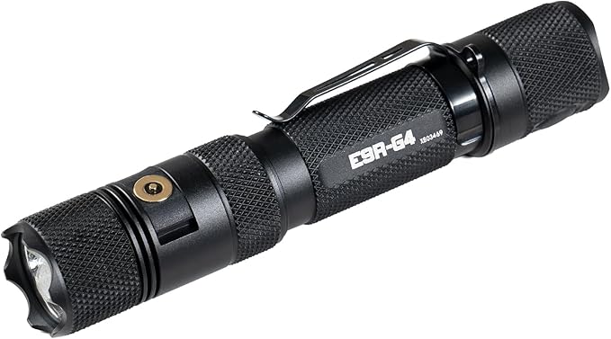 PowerTac E9R G4 Tactical Flashlight – 2550 Lumen Rechargeable LED Flashlights with Magnetic & USB Charging, Super Bright IPX8 Waterproof Light for Emergency, Camping, and EDC