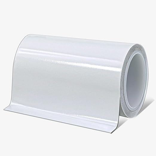 Waterproof Repair Tape for Fabric, Plastic, Awning, RV Underbelly, Tarp, Tent, Sail and Boat Cover Outdoor Repair Patch, Heavy Duty,4 Inch x 10FT White