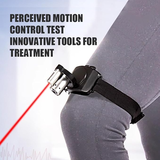 Rechargeable LED Laser Headlamp with an Adjustable Belt for Sensorimotor Control Testing and Physical Therapy Carlo Rinaudo - Inspired Concepts | Motion Control Exercise for Home and Training Use