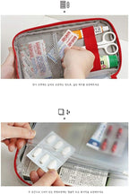 First Aid Bag - First Aid Kit Bag Empty for Home Outdoor Travel Camping Hiking, Mini Empty Medical Storage Bag Portable Pouch (Gray)
