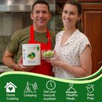 Ready Harvest Freeze Dried Food - Broccoli Florets | Emergency Food | Long-Term Storage | #10 Can | 25-Year Shelf Life | Cans Filled to the Top