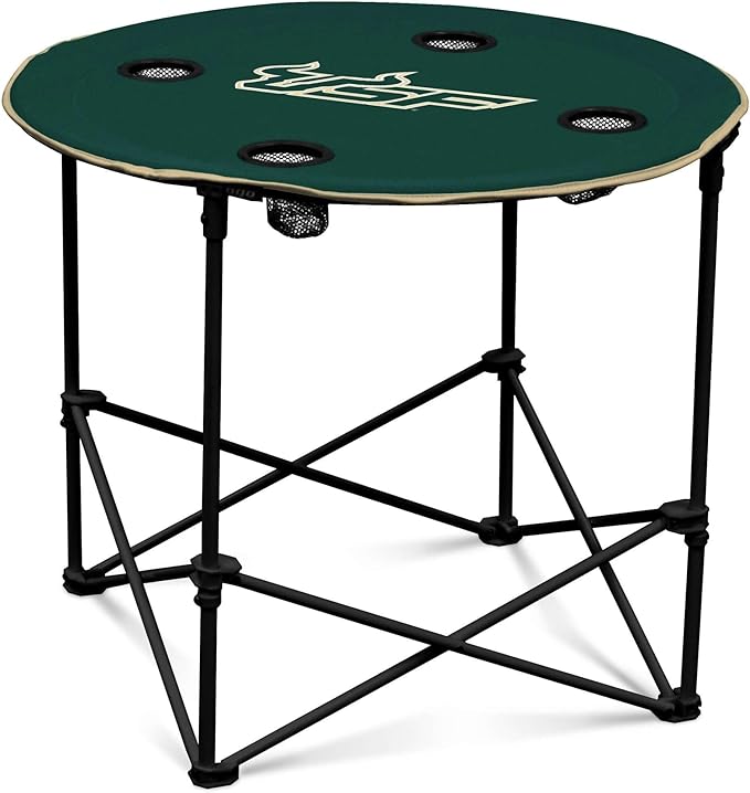 Logo Brands Officially Licensed NCAA Unisex Round Table, One Size, Team Color