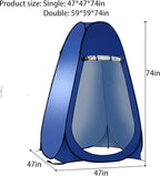 Camping Tent,Shower Tent, Outdoor Pop Up Shower Tent Dressing Tent Privacy Toilet Tent Standing Tent Shelter Sunshade Camping,Camouflage,47 x 47 x 74in