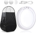 1 Set Spray Tan Tent Light 5000 mAh Rechargeable Portable Camping Lantern with Magnet Nano Adhesive for All Tanning Tent Power Outages, Hiking, Emergency
