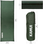 KAMUI Self Inflating Sleeping Pad - 2 Inch Thick Camping Pad Connectable with Multiple Mats for Tent and Family Camping