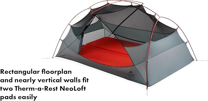 MSR Hubba Hubba LT 2-Person Lightweight Backpacking Tent