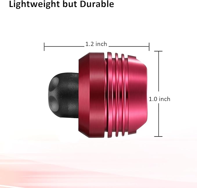RAHAN Shoe Lights for Shoes,2 PCS Shoe Headlights,Light Up Charm Accessories for Kids Adults Shoe, Hands-Free Night Light, Camping Lights，IP65 Waterproof Light, Red