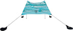 Neso Grande Portable Beach Tent Sun Shelter - Lightweight Beach Shade Canopy - Easy Setup for Family Outings - Patented Reinforced Corners - UPF 50+ Sun Protection - 7ft Tall, 9 x 9ft