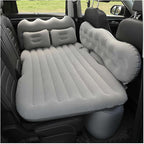 Bed Car Mattress Camping Mattress, Inflatable Thickened Car Air Bed with Air Pump Portable Sleeping Pad Mattress for Home Car Travel Camping,Grey